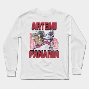 Artemi Panarin New York R Block Long Sleeve T-Shirt